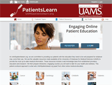 Tablet Screenshot of patientslearn.org